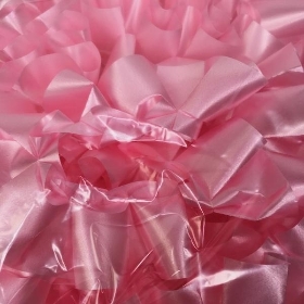 Baby Pink Pleated Ribbon 10m 