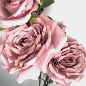 Vintage Mauve Spray Rose 90cm