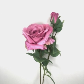 Mauve Tintagel Spray Rose 64cm