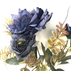 Blue Lucia Mix Bush 32cm