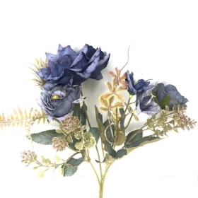 Blue Lucia Mix Bush 32cm