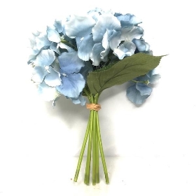 Blue Hydrangea Bouquet 23cm