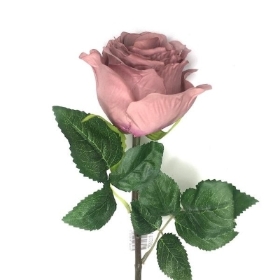 Vintage Mauve Lila Rose 46cm