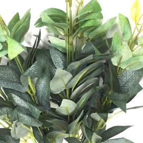 Dark Green Ruscus Bush 50cm