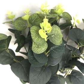 Mid Green Eucalyptus Bush 46cm