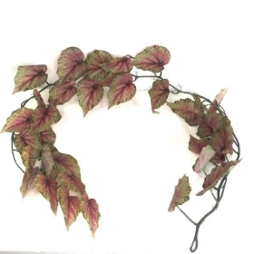 Begonia Leaf Garland 178cm