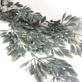Trailing Frosted Spiky Leaf 104cm