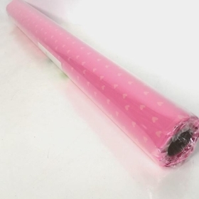 Pink Tissue With Pink Hearts x 48 Sheets