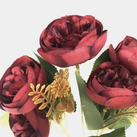 48 x Assorted  Open Peony Bush 28cm