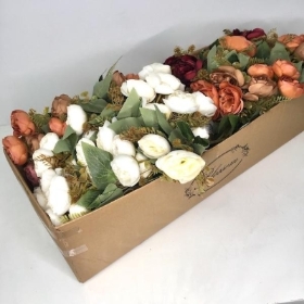 48 x Assorted  Open Peony Bush 28cm