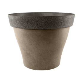Brown Round Planter 49cm