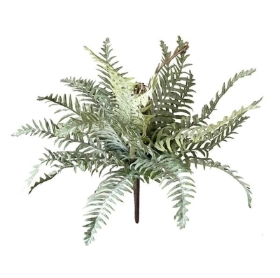 Green Fern Bush 31cm