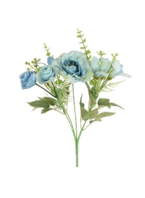 Blue Evie Mix Bush 32cm