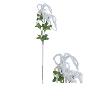 White Amaranthus Spray 63cm