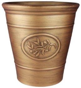 Gold Olive Planter 40cm