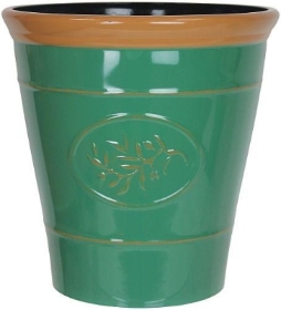 Dark Green Olive Planter 40cm