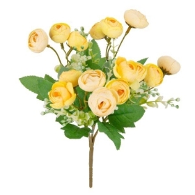 Yellow Ranunculus Bush 30cm