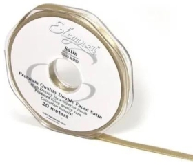 Taupe Satin Ribbon 6mm