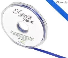 Royal Blue Satin Ribbon 6mm 