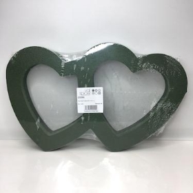 Double Open Heart 18 Inch