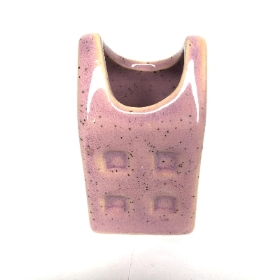 Pink Mini House Vase 8cm