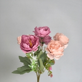 Peony & Foliage Bush 30cm