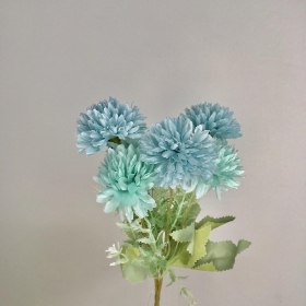 Blue Mini Chrysanthemum Bush 30cm