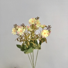 Yellow Mini Dianthus Bush 37cm
