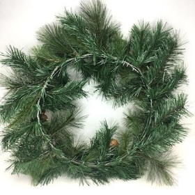 Artificial Spruce Pine Wreath 60cm