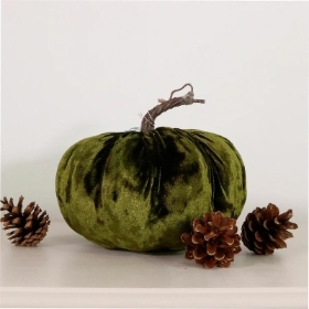 Green Velvet Pumpkin 20cm