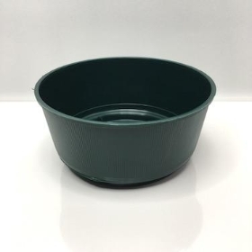 18cm Green Bulb Bowl x 10