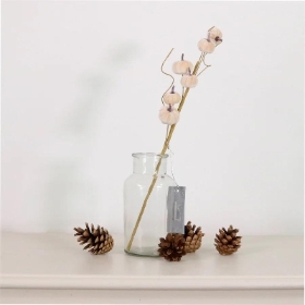 Mini Cream Pumpkin Spray 40cm