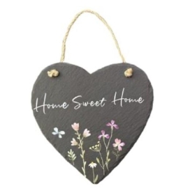 Home Sweet Home Slate 20cm