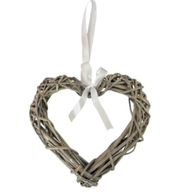 Grey Heart 40cm