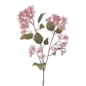 Smoky Pink Fern Spray 74cm