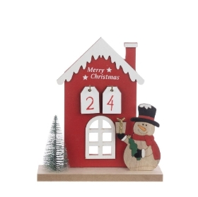 Wooden Christmas Countdown 23cm