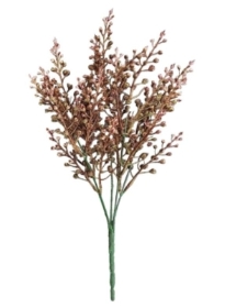 Red Berry Foliage Bush 38cm