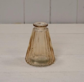 Ribbed Cognac Bottle 10cm