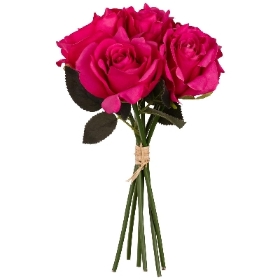 Dark Pink Eugenie Rose Bundle 30cm