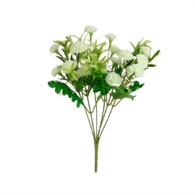Ivory Pixie Bush 34cm