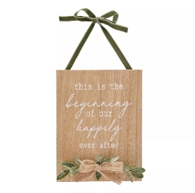 Happily Ever After Plaque 35cm