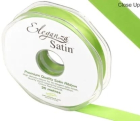 Pistachio Satin Ribbon 15mm