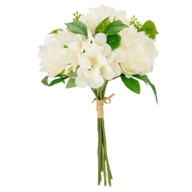 Ivory Peony & Hydrangea Bundle 38cm