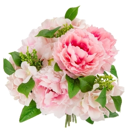Pink Peony & Hydrangea Bundle 38cm