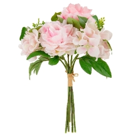 Pink Peony & Hydrangea Bundle 38cm