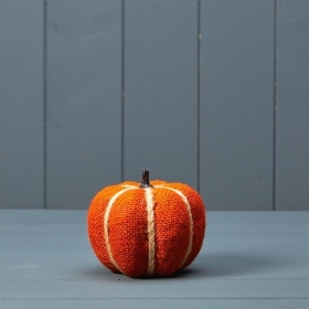 Fabric Pumpkin 10cm