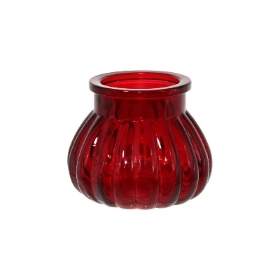 Red Bubble Vase 7.5cm