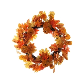 Autumn Pumpkin Wreath 60cm