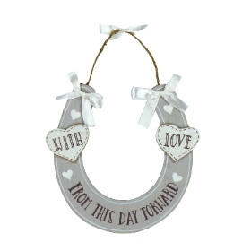 Love Story Horseshoe 15cm