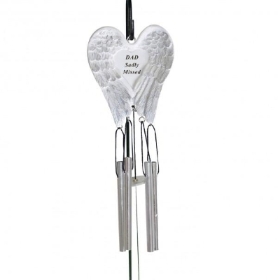 Dad Angel Wings Chime